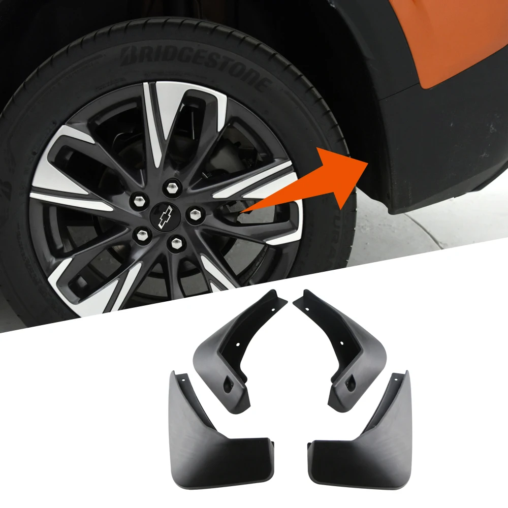 Car Mudflap Fender Auto Replacement Parts Mudguards Fit for Chevrolet Trax Tracker 2013~2019 2014 2015 2016 2017