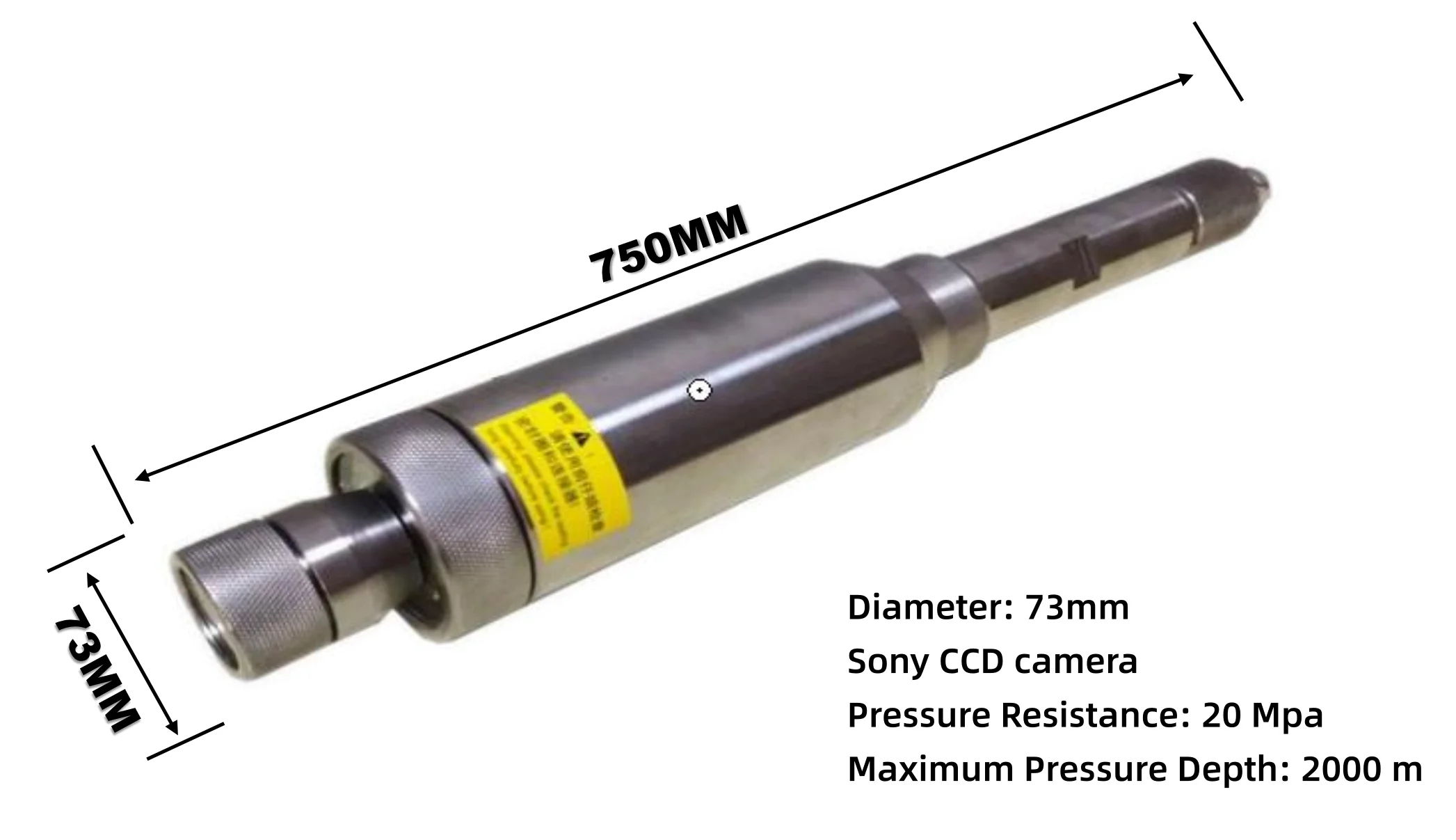 Good price 500m depth Well Camera 360 degrees 73mm camera deep well Borehole Inspection Panoramic underwater well camera