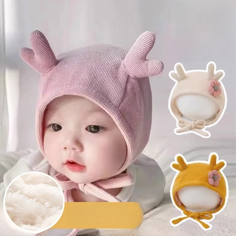 

Baby Girl Summer Thin Sun Hat Cute Princ Ear Protection Hat Sunade Cap Spring Autumn Cotton Material ex round Top Hat