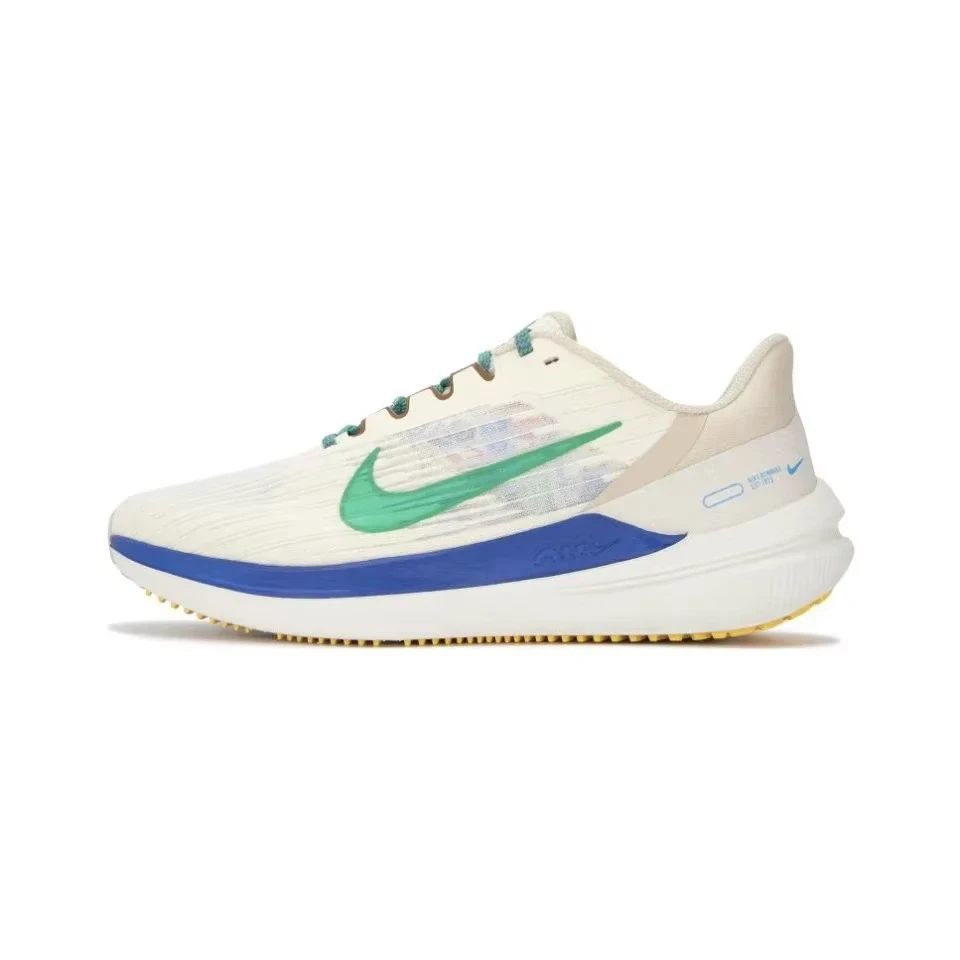 

Nike Zoom Winflo 9 Blue Green White Color Unisex Men And Women Running Casual Breathable Shoes DV8997-100