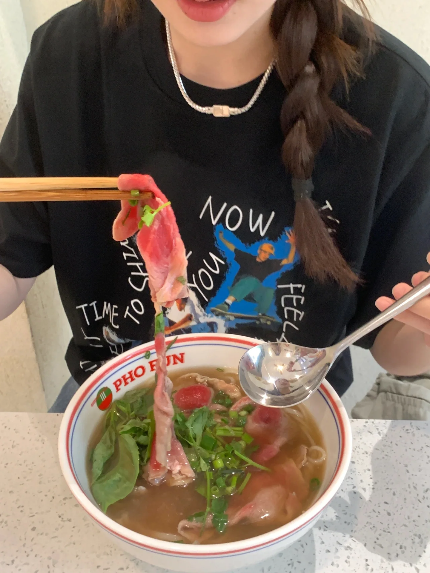 Camiseta holgada con estampado fiti pintado a mano para mujer, ropa de calle informal de verano, Camiseta de algodón INS Sle para pareja