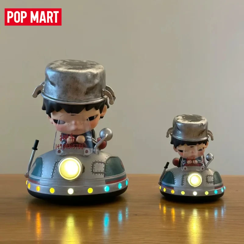 POP MART Hirono The UFO Chaser Series Limited Edition Hanging Cards Cute Anime Action Figure Cartoon Doll Girls Birthday Gifts