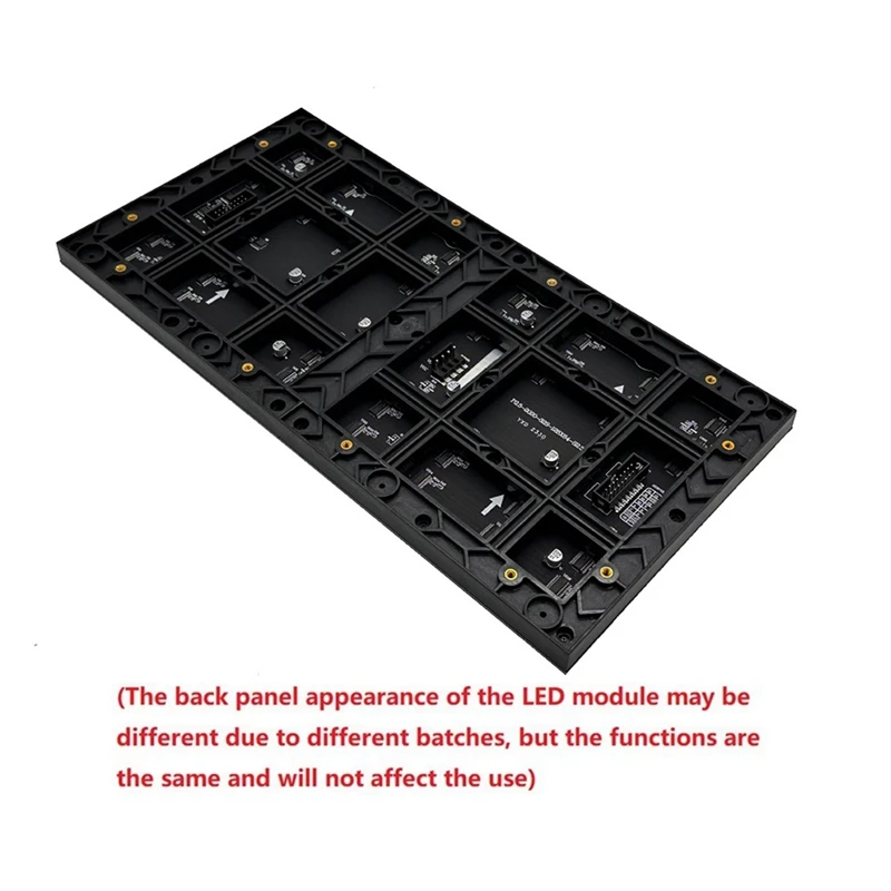 AB46-2Pcs P2.5 Indoor Full Color LED LED Display Unit Board HUB75 320X160mm 128X64 Pixels SMD RGB P2.5 LED Screen Panel