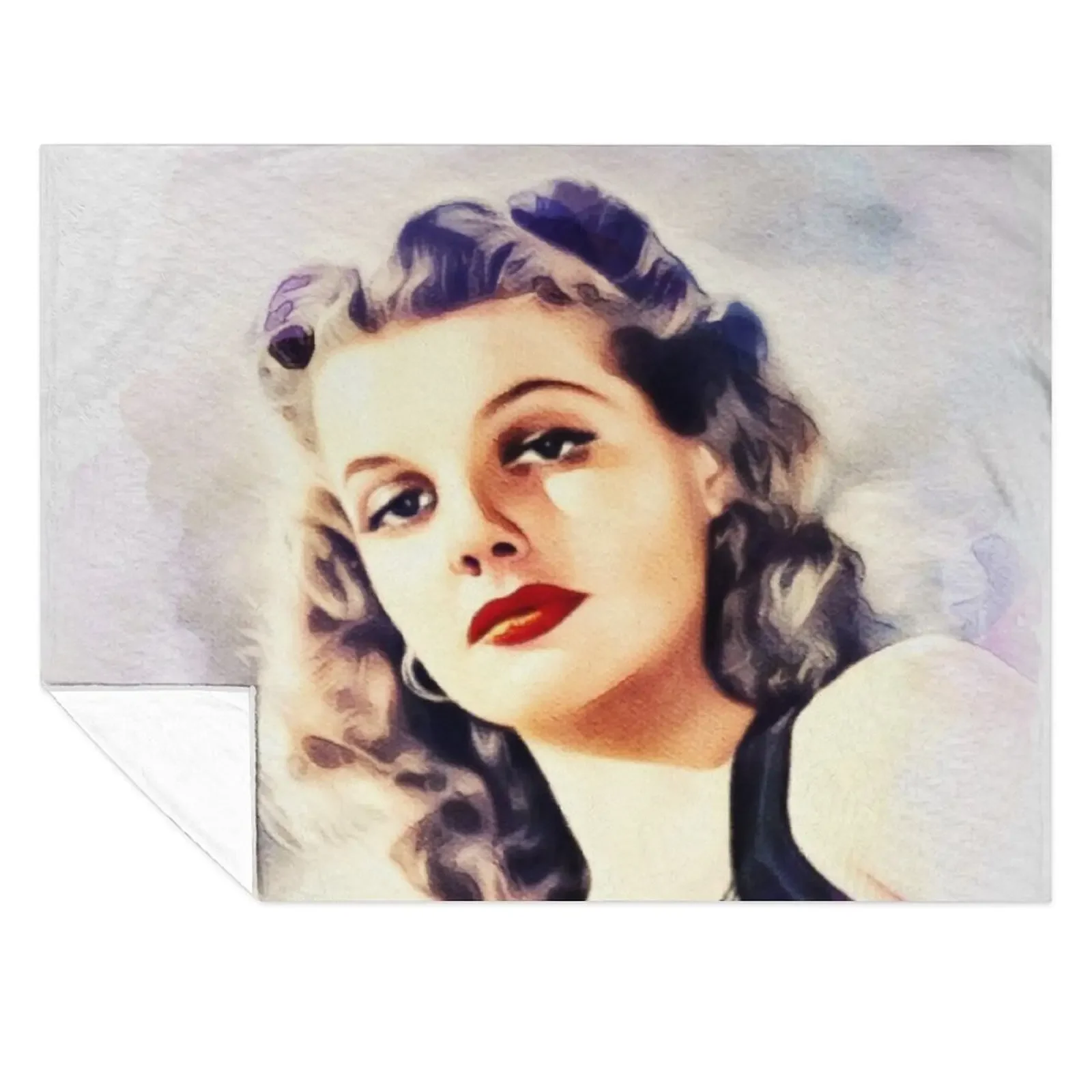 

Ann Sheridan, Movie Legend Throw Blanket Softest Luxury Designer Sofas Beautifuls Blankets