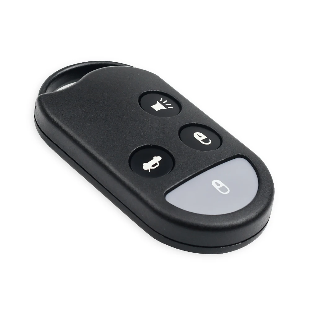 Dandkey Remote Key Shell Case Fob 4 Buttons Fit For Nissan Maxima I30 QX4 A32 A33 Blank Auto Replacement Keyless Car Key Cover