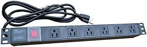 Armário de servidor com tampa profunda de 35 polegadas em rodízios com rede de rack de servidor de ventilador 15U