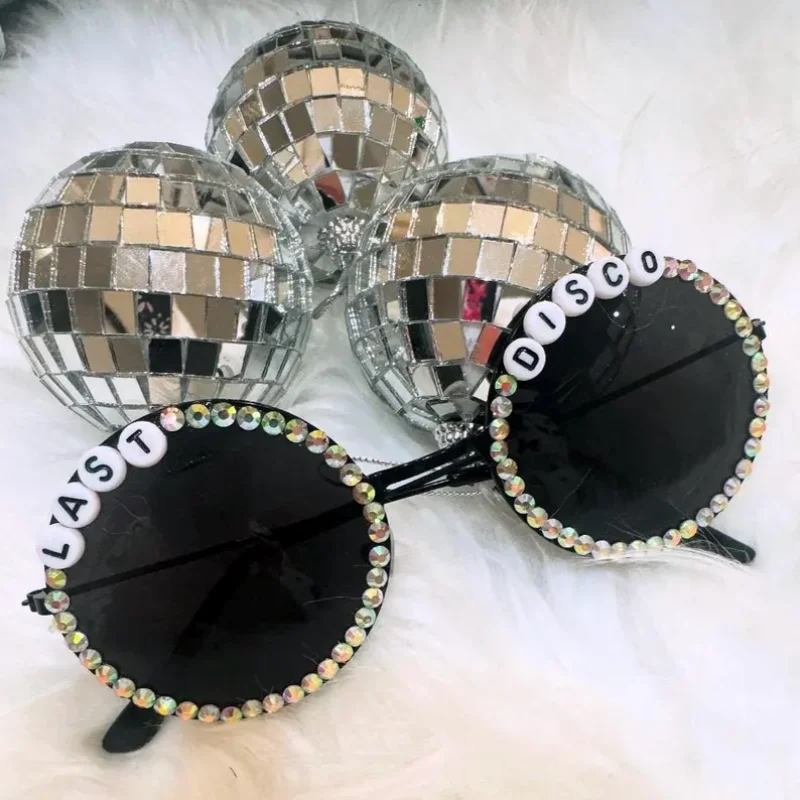 

Last Disco sunglasses bride to be bridesmaids favours Bachelorette party favours supplies beach wedding decoration Photo props