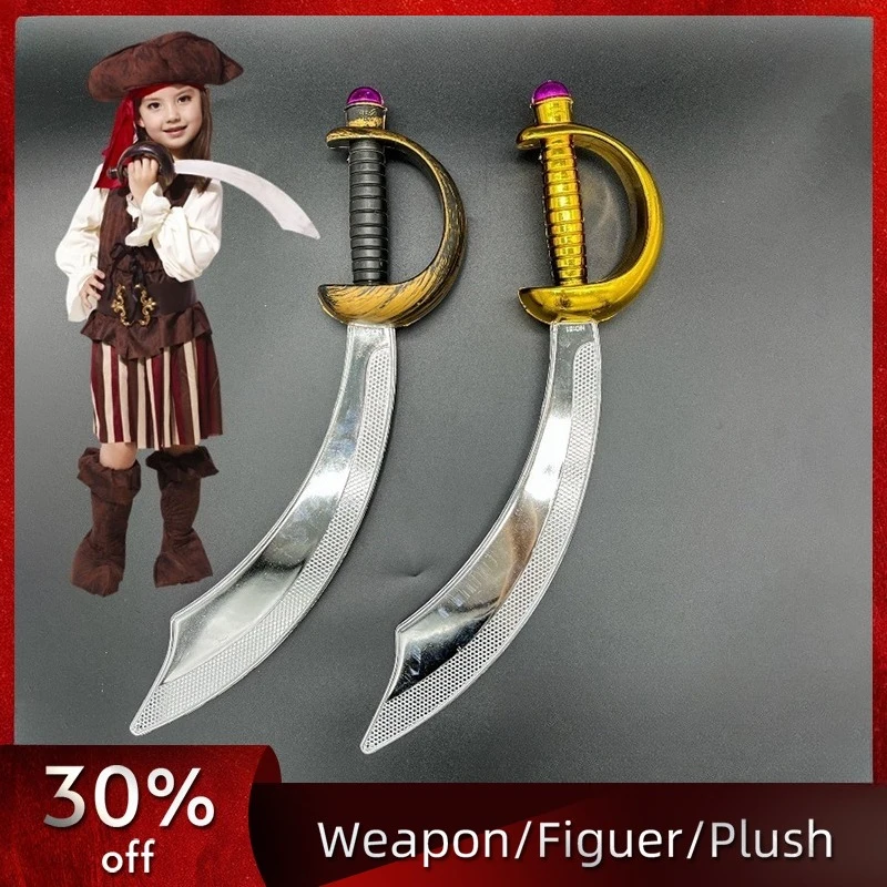 

43cm/16.93in Pirate Knife PU Katana Model Plastics Props Game Peripherals Creativity Cosplay Ornaments Toy Party Decoration Gift