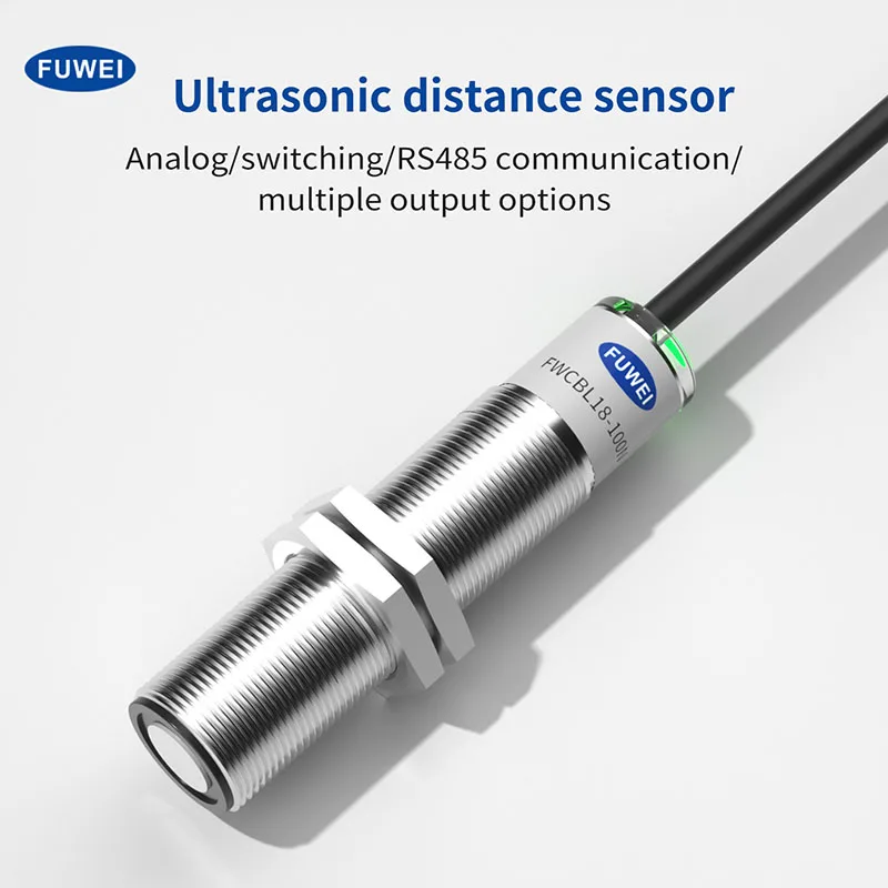 

FWCBL18-30 Series Ultrasonic Distance Sensor Transparent Material Liquid Level Height Detection Film Foll Diameter Metal film