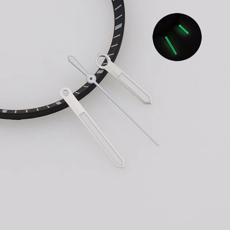 

Grenade Pointer Watch Hands Accessories Green Luminous for Seiko NH34 NH35 NH36 Replacement Parts