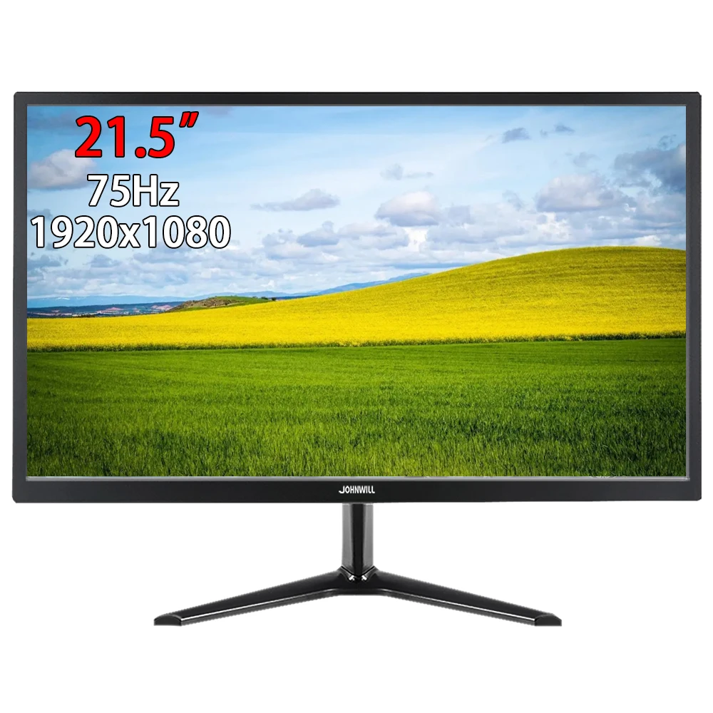 21,5-дюймовый компьютерный монитор 75 Гц HD 1920X1080 IPS-панель ЖК-дисплей HDMI-совместимый порт VGA для ПК, экран ноутбука