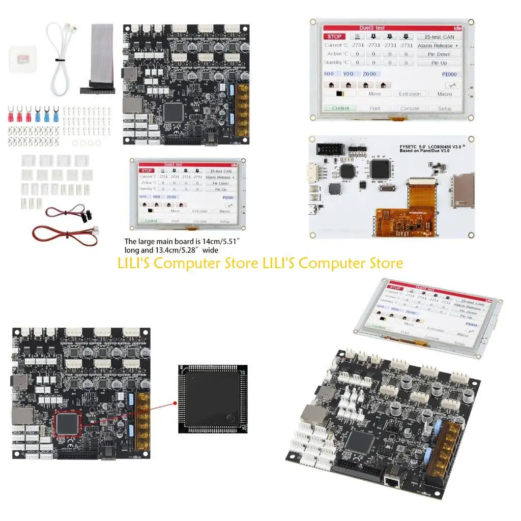 

A52B Cloned 3 6HC and 5i Colour for Touch Screen Upgrades Controller Board Advan