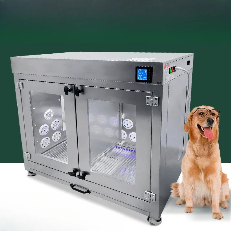 

Pet Hair Dryer & Drying Box Set – For Pet Shops & Households, Suitable for Cats, Dogs (Including Large Dogs), High-Efficiency