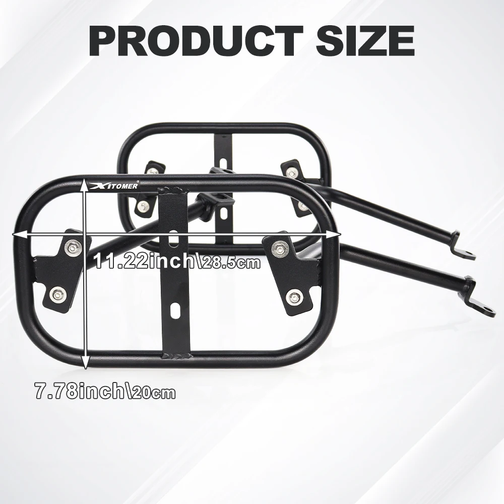 For Suzuki GSX-S 950/1000 2021 2022 2023-2026 Motorcycle Side Luggage Racks Saddlebag Support Bars Mount Brackets Pannier Racks