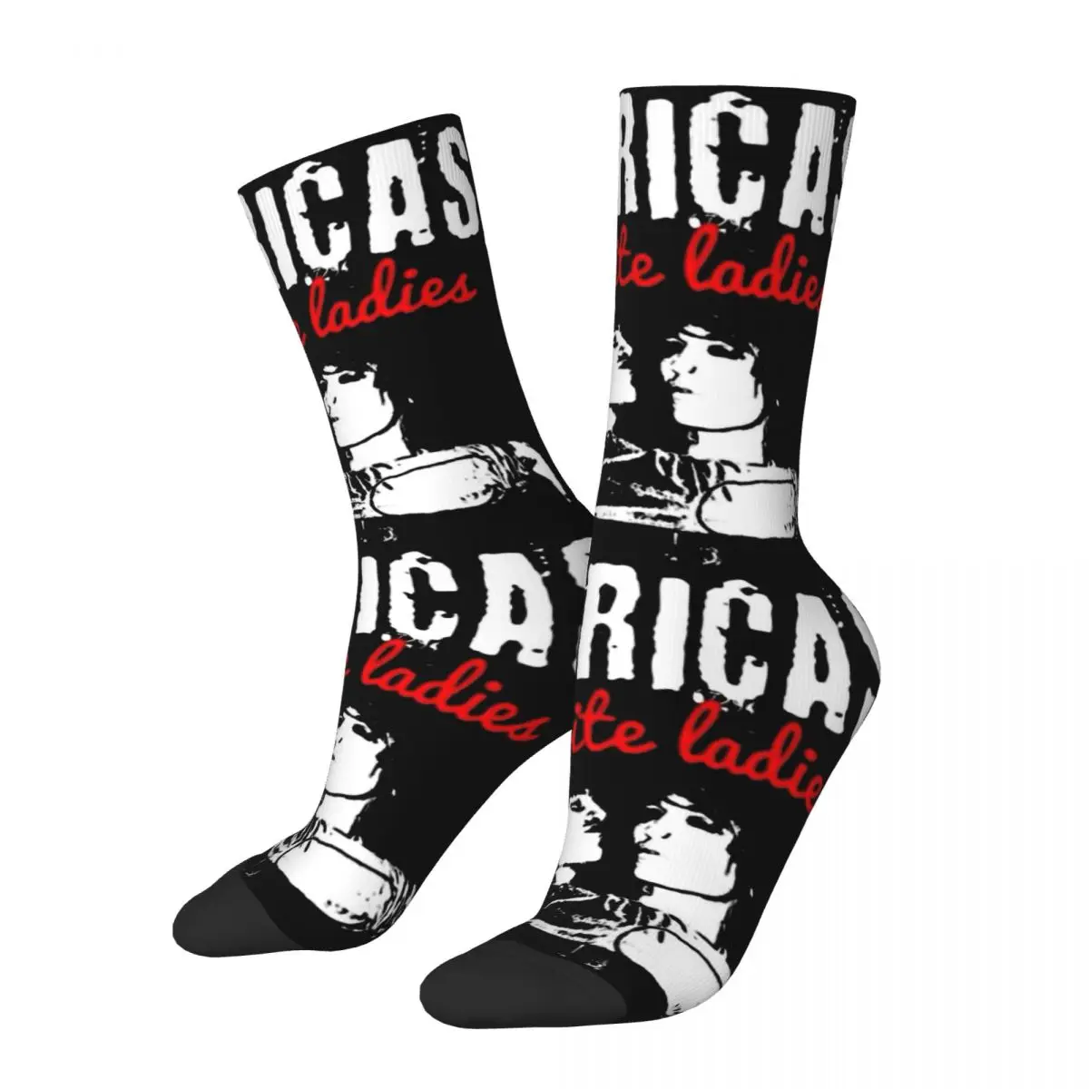 

Jake Webber Johnnie Guilbert The Tinas Unisex Winter Socks Cycling Happy Crew Socks Street Style Crazy Sock