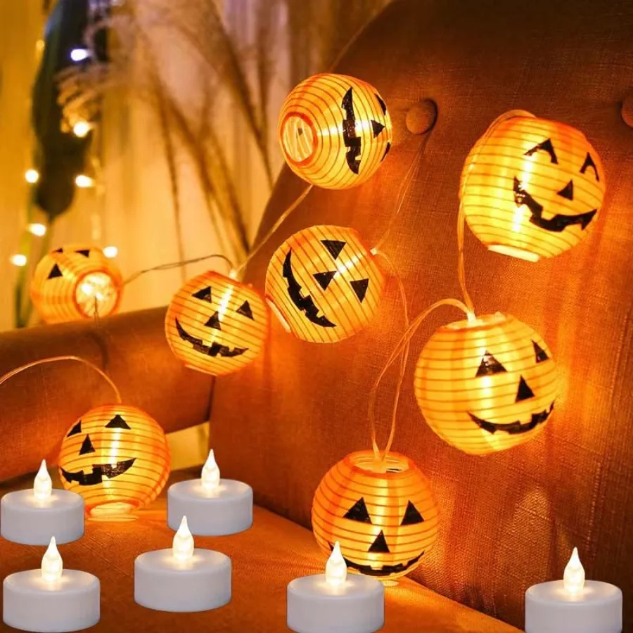 Battery Operated LED Tea Lights: Flameless Votive Candles Lamp Realistic and Bright Flickering Holiday Gift Long Lasting 200Hou view 3