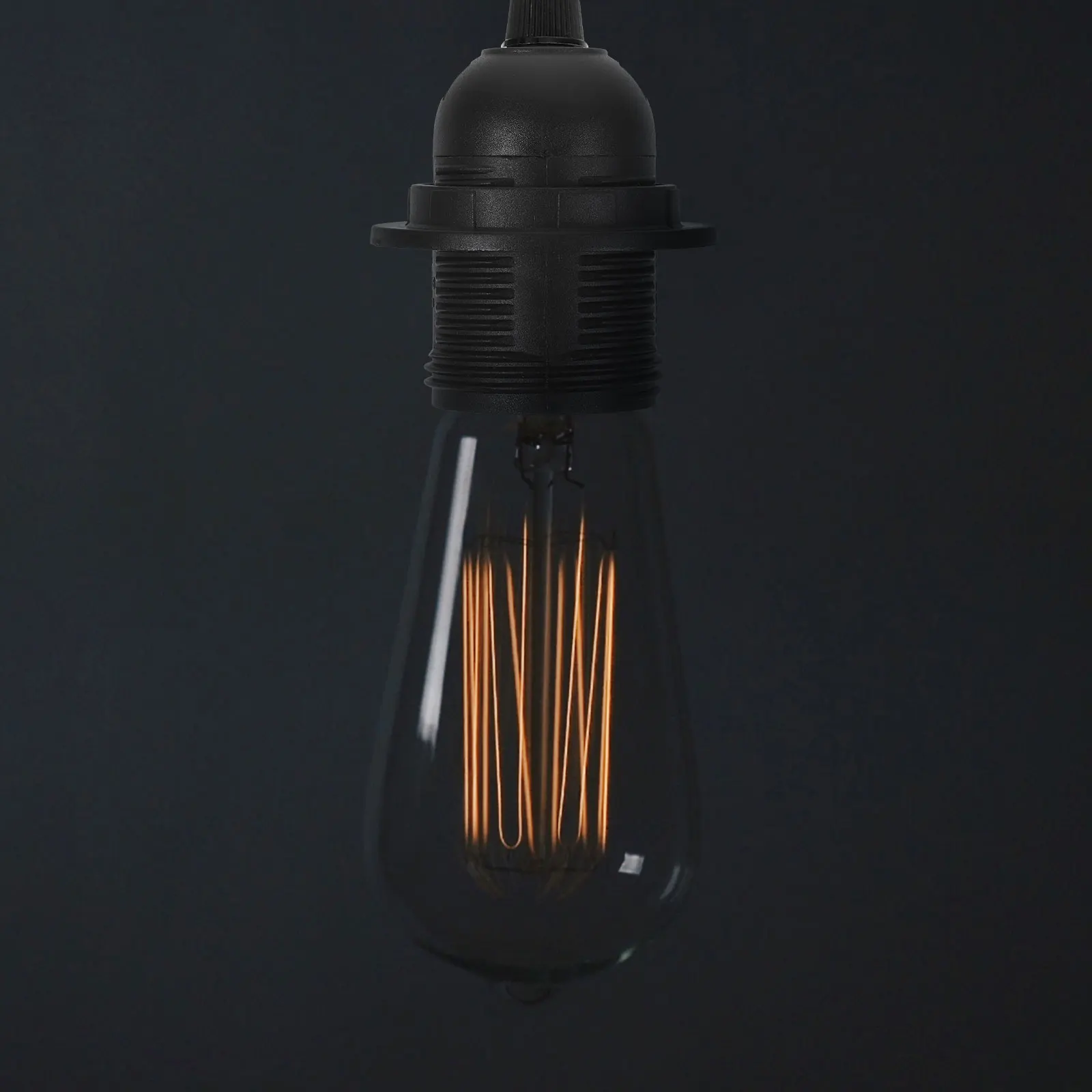 

Pe Material Socket Threaded Threaded Holder Light Bulb Holder For Pendant Table Lamp Diy Lamp Socket Replacement