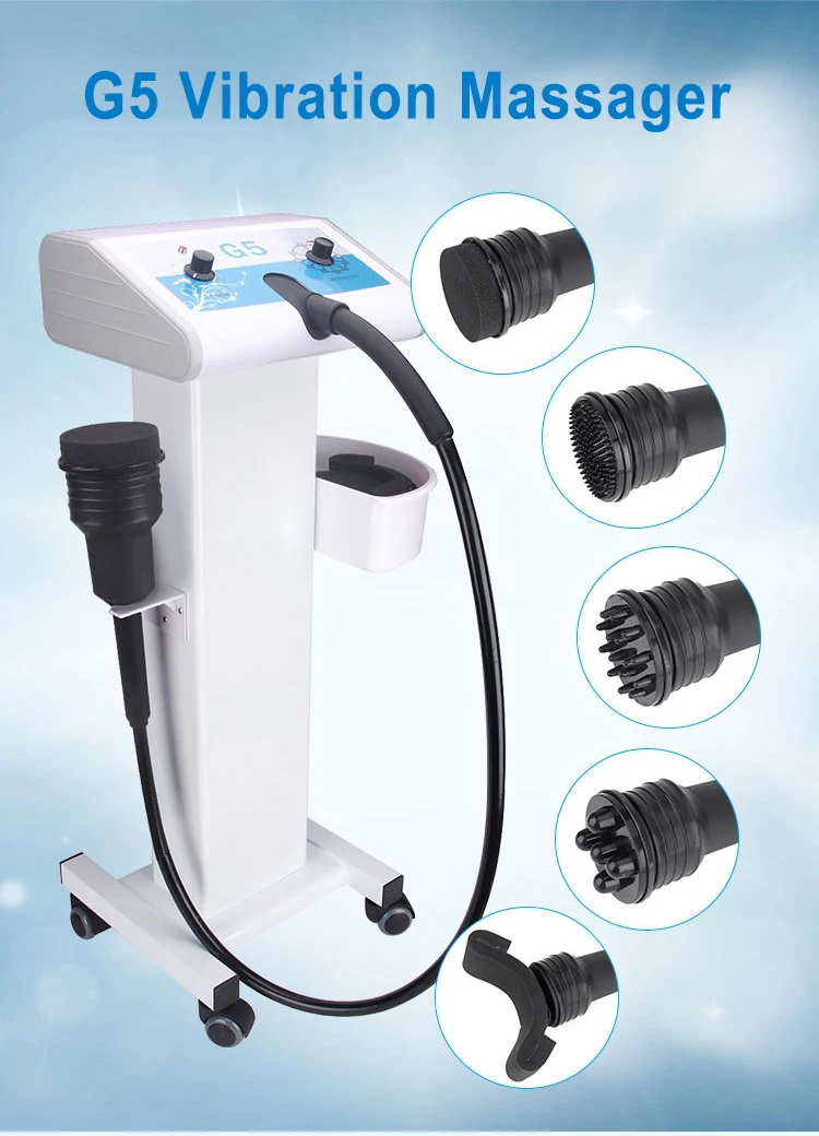 Hot Selling G5 Fitness Vibration Body Massage Slimming Beauty Machine 5 Head Cellulite Reduction Home Machine