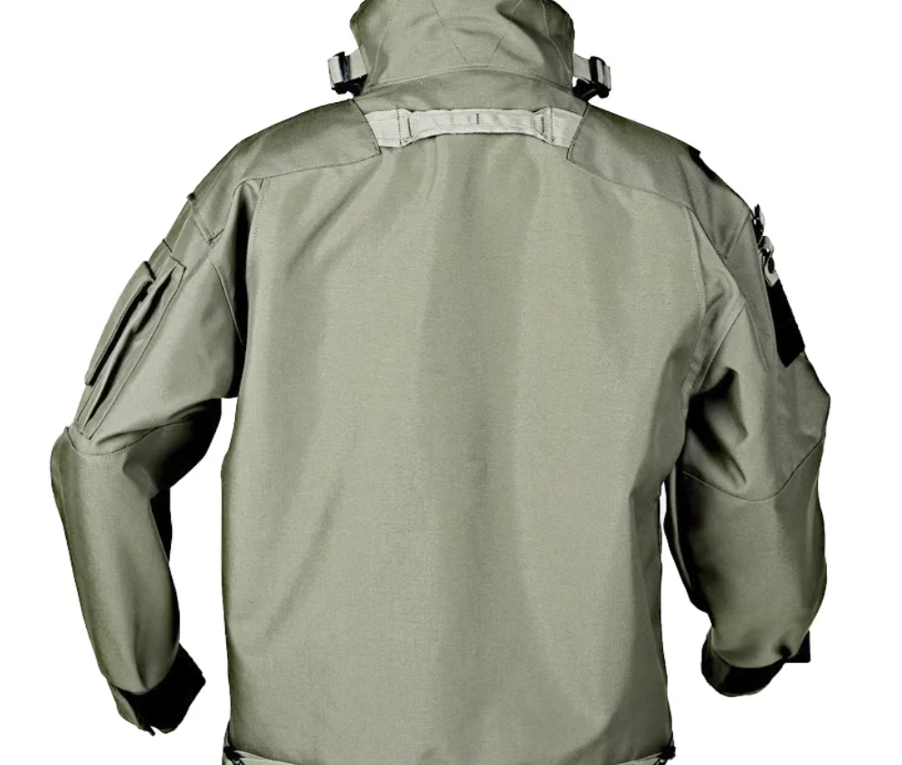 Special agent tactical suit, men's windproof, stab proof, scratch resistant hard jacket