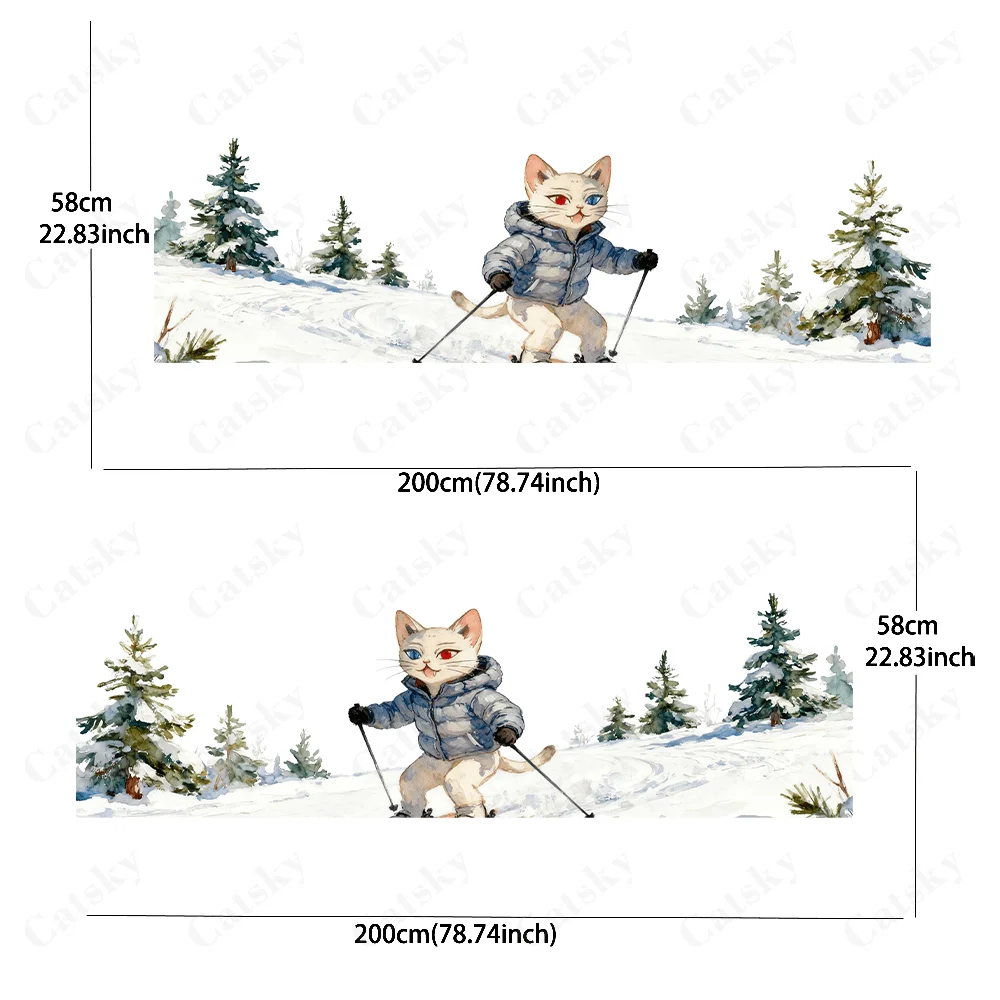 Vampire Bat Cat Creative Pattern Stickers Car Body Door Side Two Fashionable Stickers Two Decorations Suitable for All Cars car