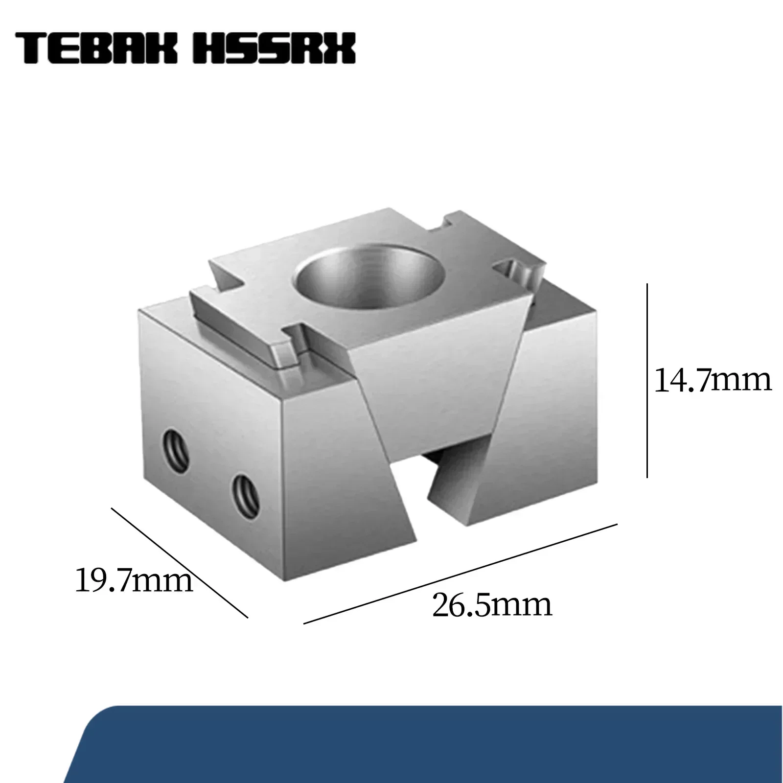 M6 8 10 12 OK Fixture CNC Machining Center Multi-station Batch Processing Inclined Wedge Expansion Clamping Block Special-shaped