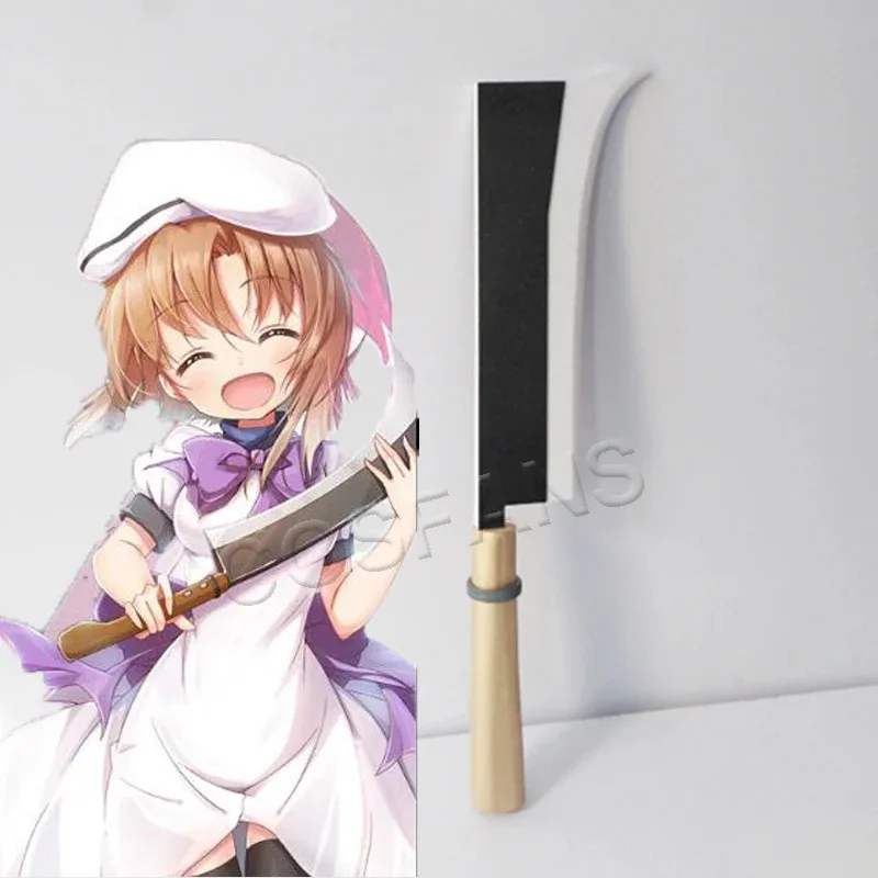 49CM Higurashi no Naku Koro ni Ryugu Rena Cosplay prop 49CM accesorios prop Halloween Cosplay disfraces y accesorios