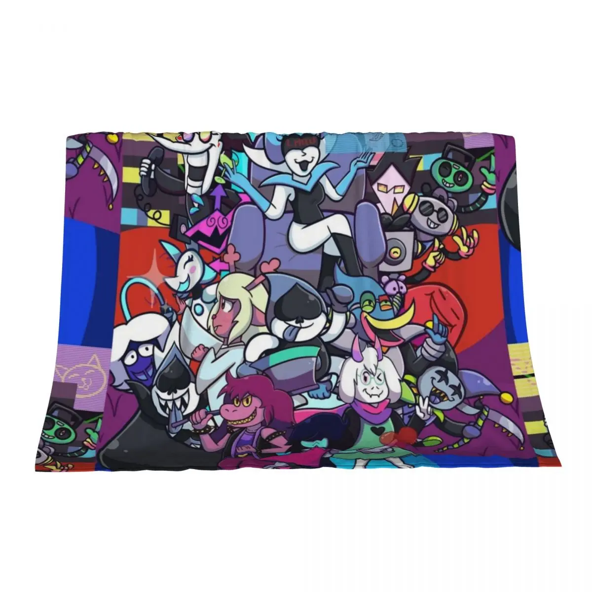 

Deltarune Chapter 2 Throw Blanket manga Retros warm winter for winter Blankets