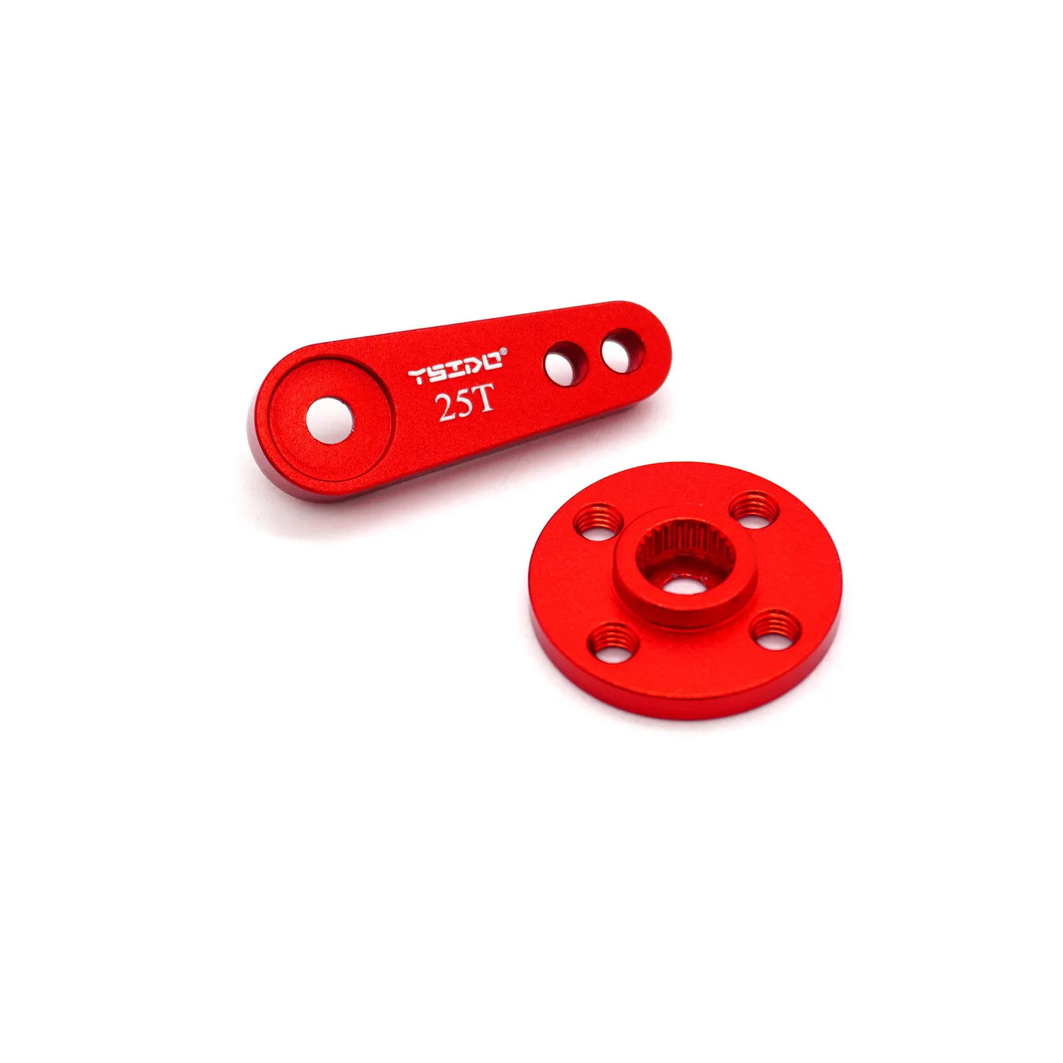 1/10 RC Auto Onderdelen Metalen Vastklemmen 25T Servo Hoorn Spline Servo Disc Arm Universele Metalen Servo Disc robot Speciale Accessoires