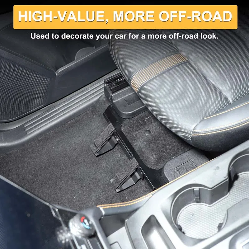 Car Passenger Seat Under Fire Extinguishing Bracket Holder For Ford Ranger T9 23-26 Carbon Steel Black Interior Car Accessories - view 4