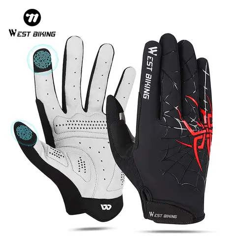 Cycling Gloves Touch Screen MTB West Biking