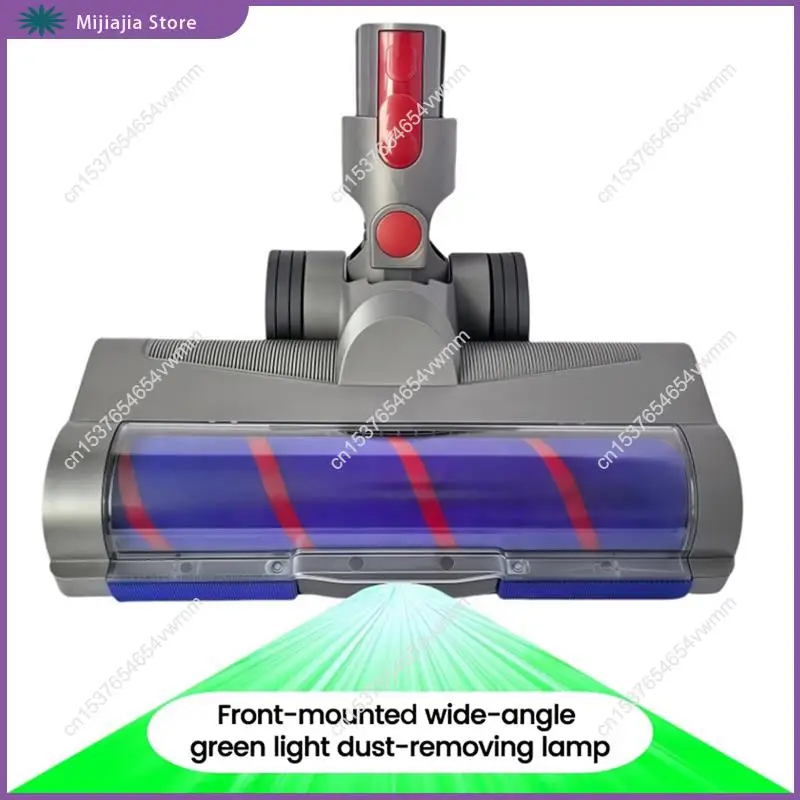 Cabeça de limpeza de rolo macio led para aspiradores dyson v11 v10 v8 v7 v15-iluminação poeira e detritos ideais vendas