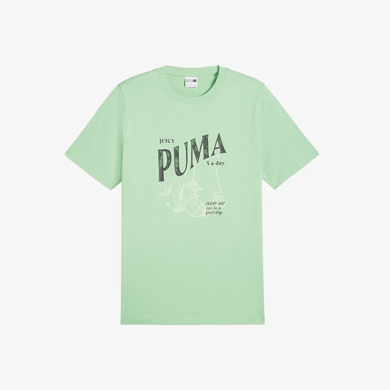 

Puma genuine summer men's sports round neck breathable and comfortable short sleeved shirt 629404-89