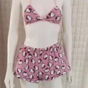 8 Hauptverkaufs -Pyjama mit hinterer Öffnung - №6