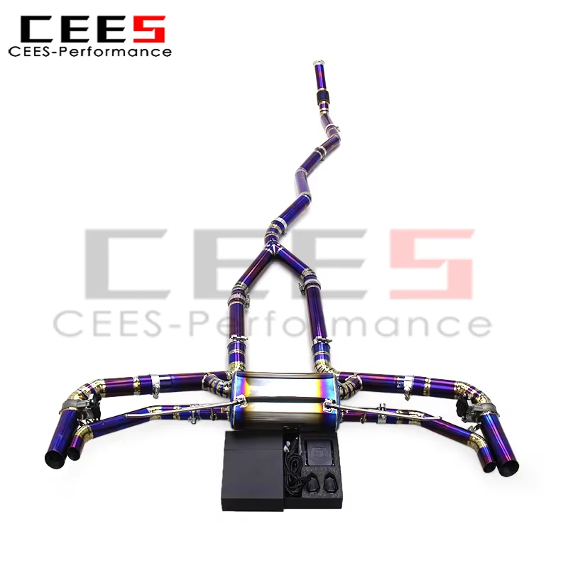 

Cees Valvetronic Performance Catback выхлопная система для Mercedes Benz GLE53 AMG W167 3.0T 2020-2024 глушитель с дистанционным управлением