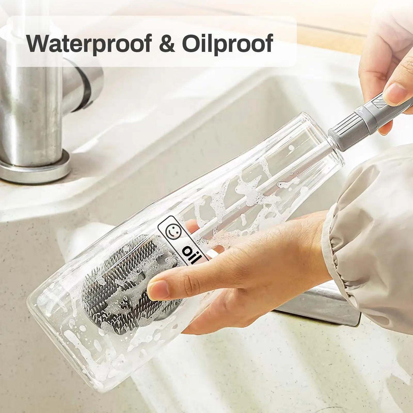 Clear 12x40mm Thermal Labels (160/Roll) - Waterproof, Compatible D30/P11/P12 Printers