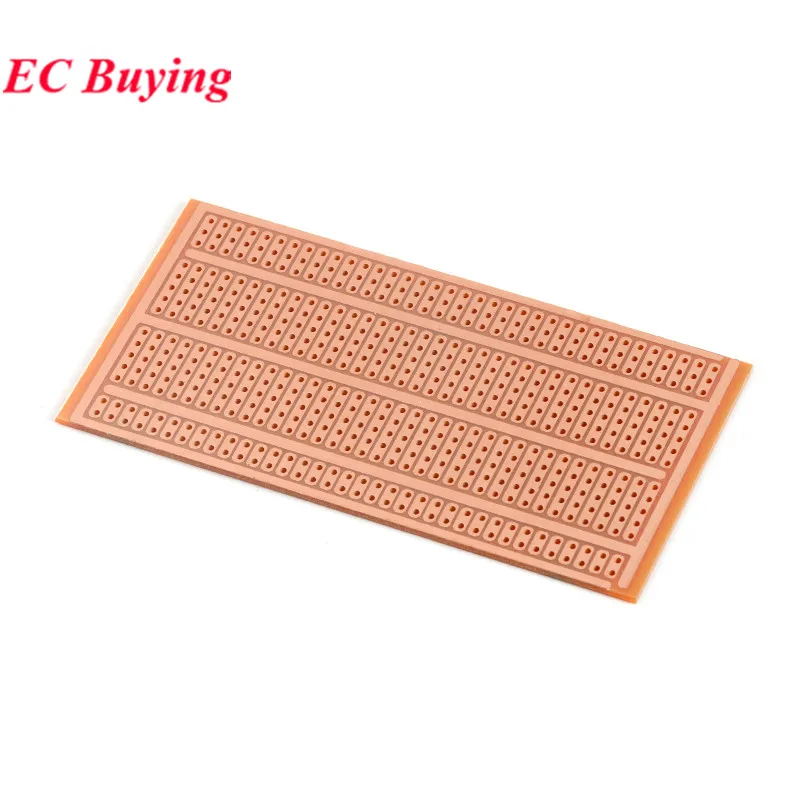 5Pcs/1pc 5X10cm 2-3-5 Joint Universal Board 5*10cm PCB General Experimental Matrix Circuit Board Test Breadboard Connector Hole