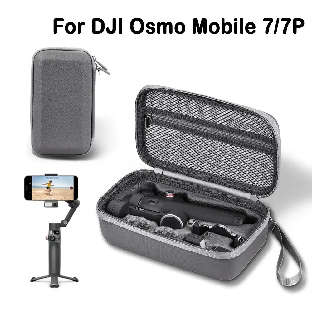 

Protective Storage Bag Shockproof Waterproof Carrying Case Anti-drop Handbag for DJI Osmo Mobile 7/7P