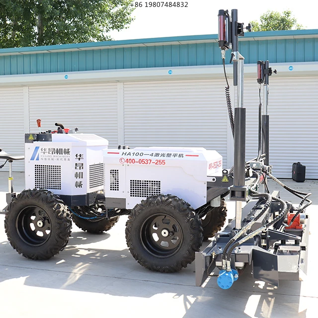 Machine Twin Wheel Handheld Concrete Leveling