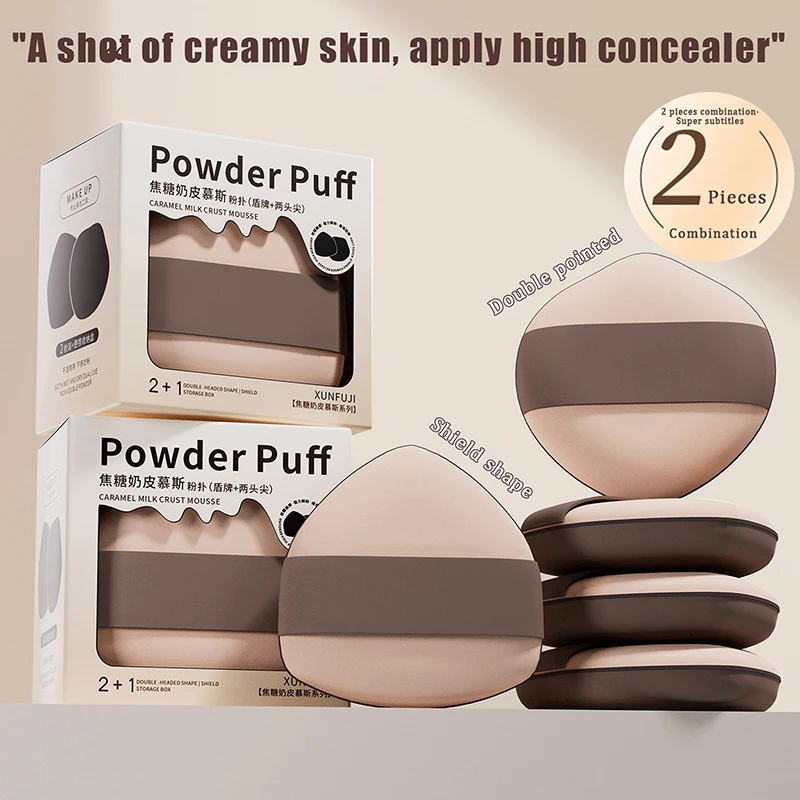 1/2PCS Air Cushion Puff Makeup Blender Sponges For Foundation Powder Concealer Detail Make Up Applicator Cosmetic Beauty Tool