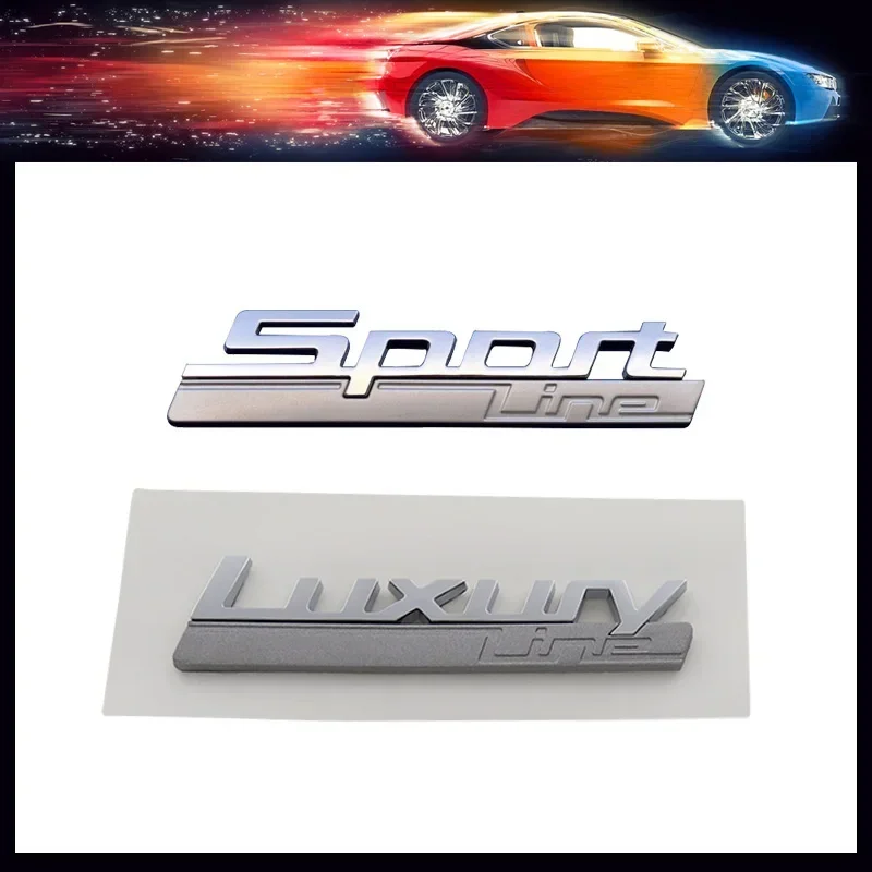 3D Sport LINE Luxury LINE limited edition car Hood Fender trunk Bonnet Decal Emblem Badge Sticker