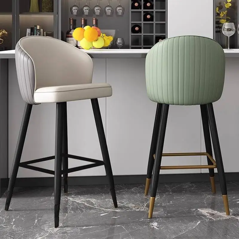 

Backrest Back Support Bar Chair Industrial Design Restaurant Foldable Bar Chair Stools Dining Home Taburete Cocina Furniture