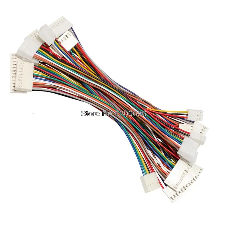 20CM 22AWG 2695 22013027   Wiązka przewodów z podwójnym złączem Molex KK 254 KF2510 żeńskie i żeńskie