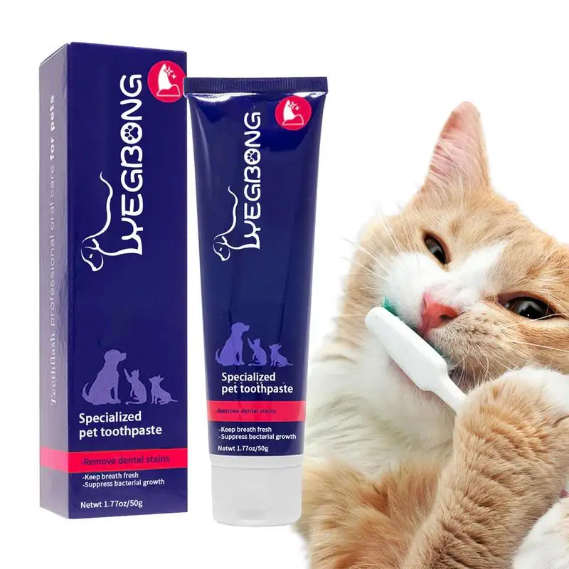 Pet Toothpaste Natural PuppyToothpaste Canine Toothpaste Whiten Teeth Peppermint Extract For Freshness For Dogs Cats And Puppies