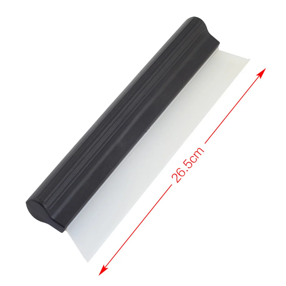 Car Flexible Soft Silicone Wiper Window Cleaning Glass Scraper Silicone Handy Squeegee Auto Blade Clean Scraping Film Scraper