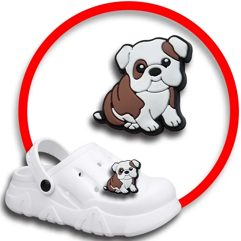 Dog House Dog Food Shoe Charms for Crocs Sandals Women Clogs Pins Shoe Decorations Accessory Men Badges Kids Shoes Accessories