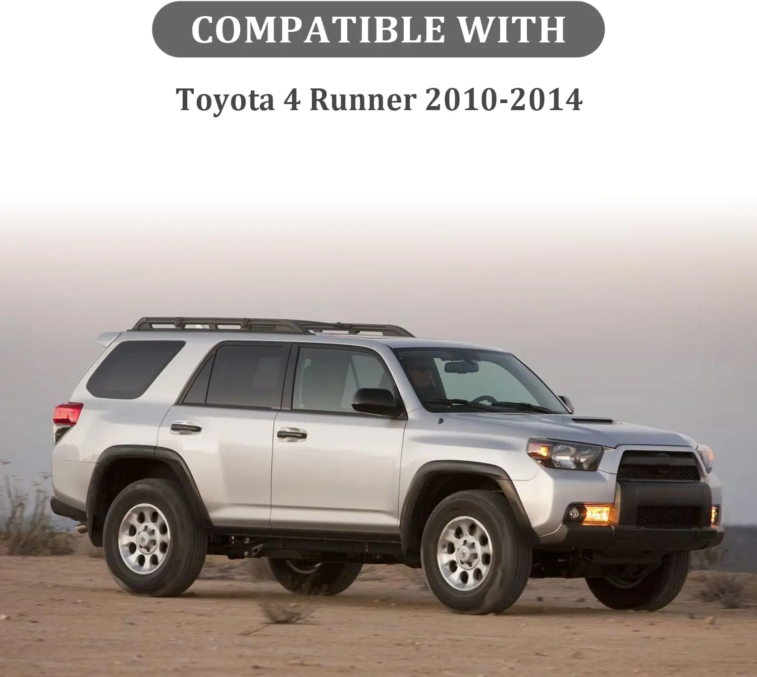Anina 86392-35040 Antenna Ornament for Toyota 4 Runner 2010 2011 2012 2013 2014 Rubber Antenna Base Bezel Car Radio Antenna