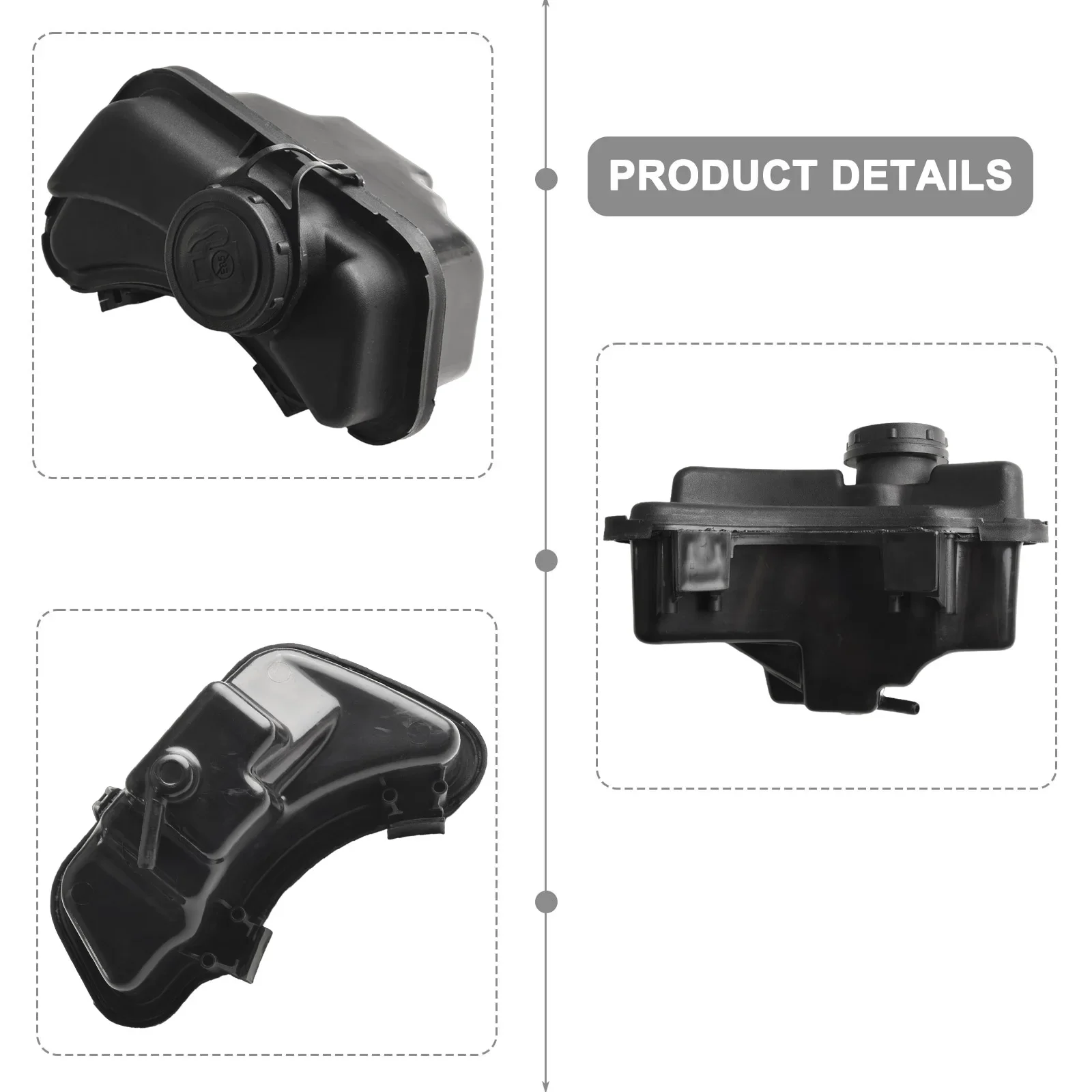 Engine Fuel Tank 596251 Black Fuel Gas Tank With Cap Reliable Performance Secure Sealing Durability And Longevity