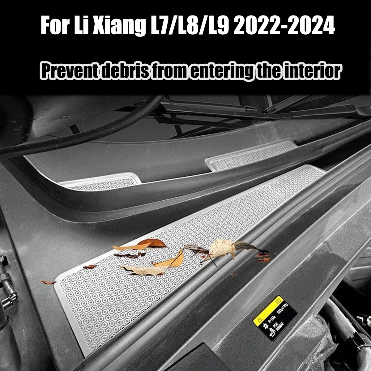 Car Machine cover insect proof Protection insect-proof net Grille Air vent cover Trim For LI LIXIANG L7/L8/L9 2022 2023 2024