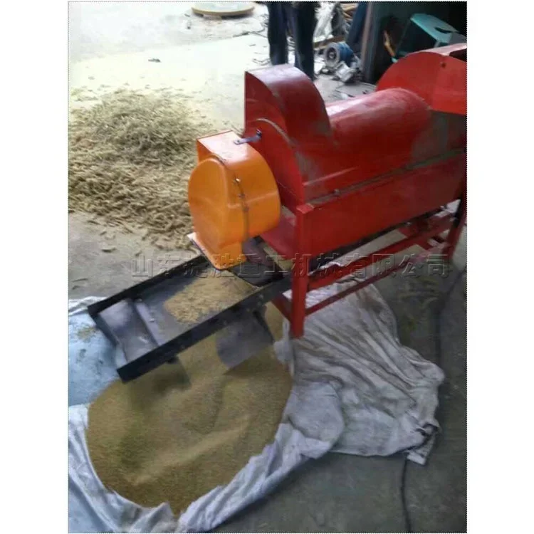 New Best Seller Rice Mill Beater Corn Wheat Millet Grain Sheller Smash Integrated Machine Mini Wheat Thresher Machine