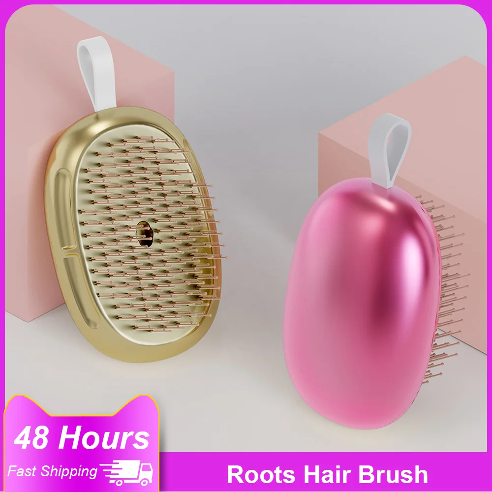 Fast Dropshipping Hair Brush Strengthen Weak Hair Roots Massages Comb For Curly Hair Loss Detangling Hairbrush Health Care Tool